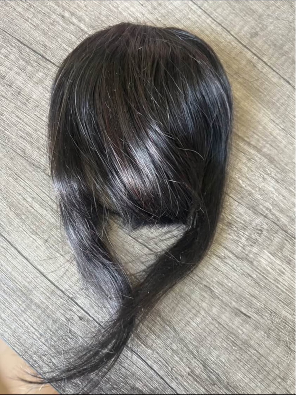 Clip in Human Hair Bangs